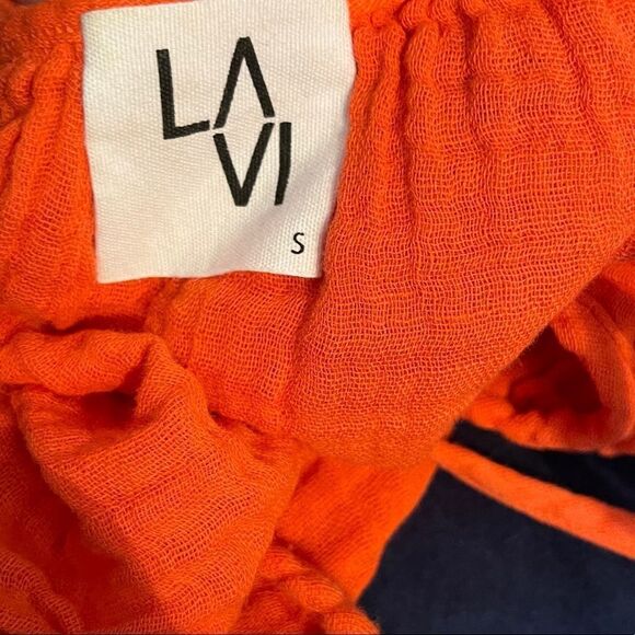 LA VI Crop Top Orange - Picture 8 of 9